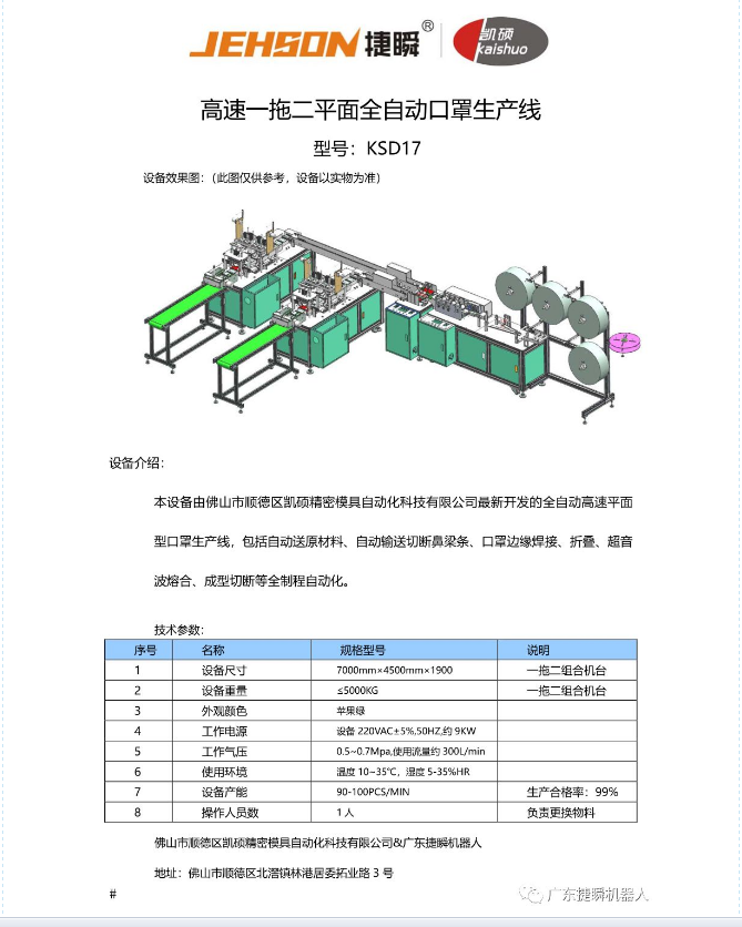 重庆佛山日报为捷瞬打call！生产口罩机，不抬高价，力保15天出货口罩生产线