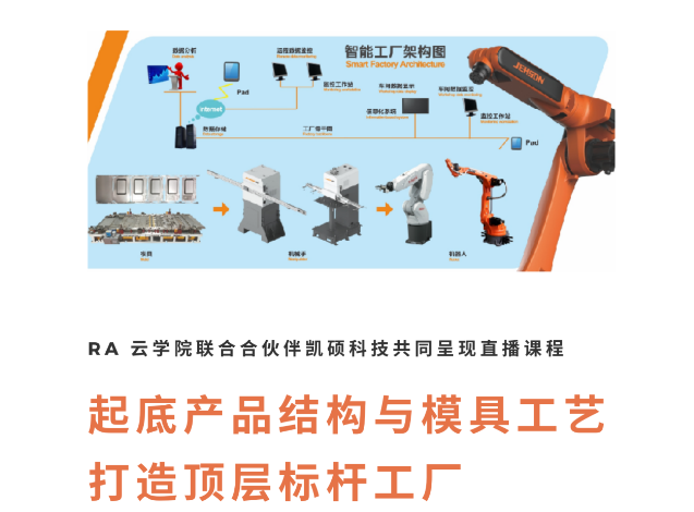 遵义直播回顾|起底产品结构与模具工艺，打造顶层标杆智能工厂