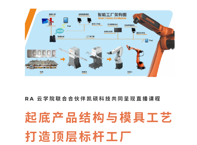 石家庄直播回顾|起底产品结构与模具工艺，打造顶层标杆智能工厂