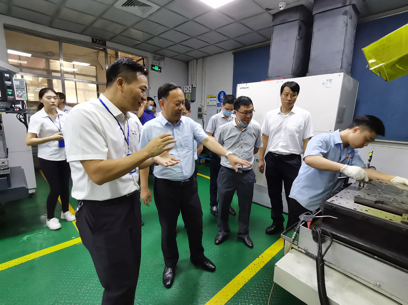 遵义佛山市政府赵海副市长一行莅临凯硕考察调研