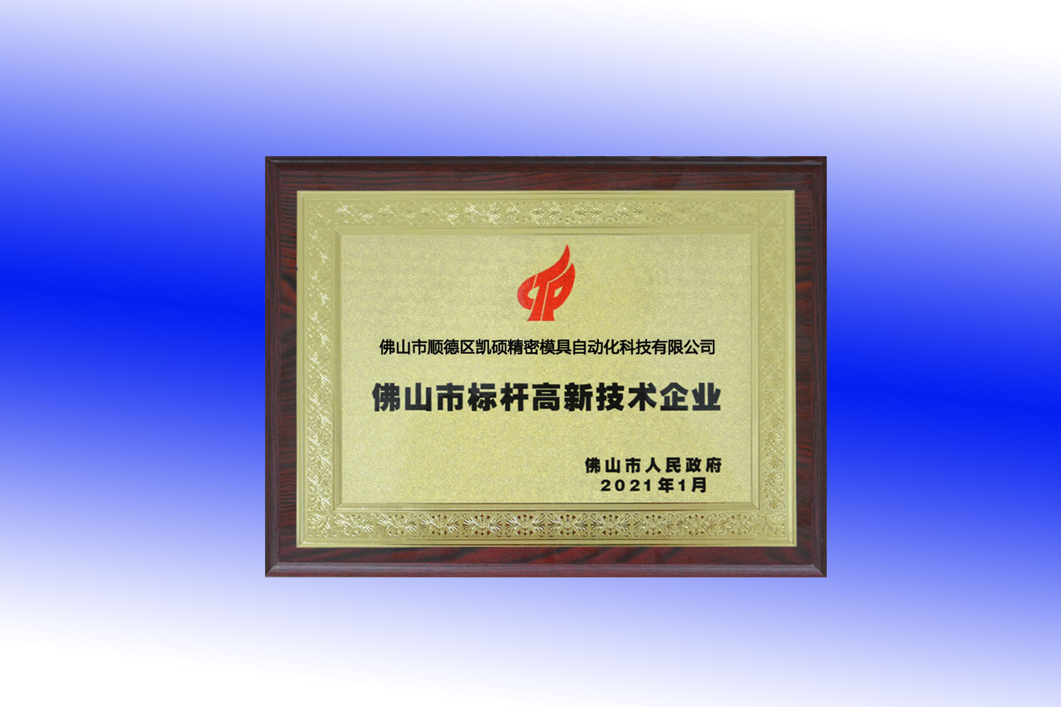 遵义喜讯|继广东省政府专利奖后，凯硕又获佛山市政府标杆高企