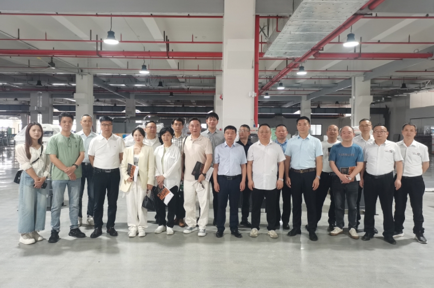 遵义荆州市家用电器协会一行到访捷瞬，关注家电领域智能制造